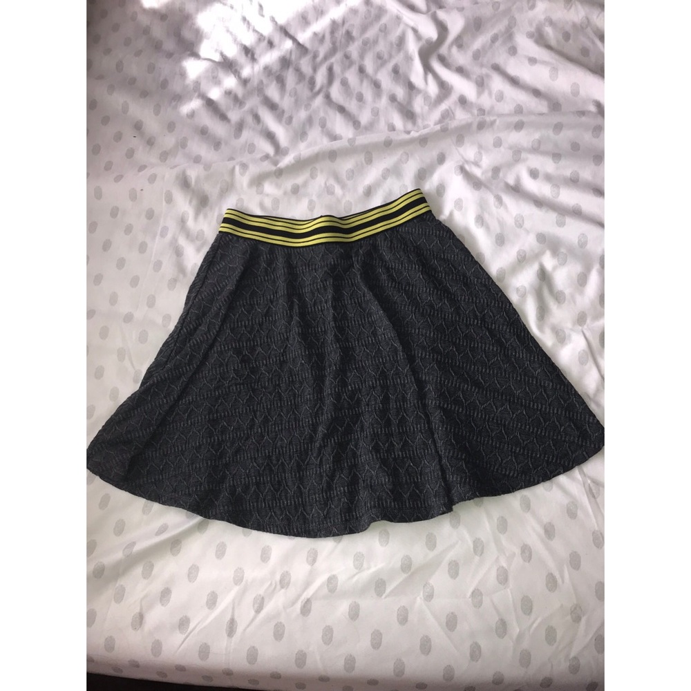 Grey Mini Skirt